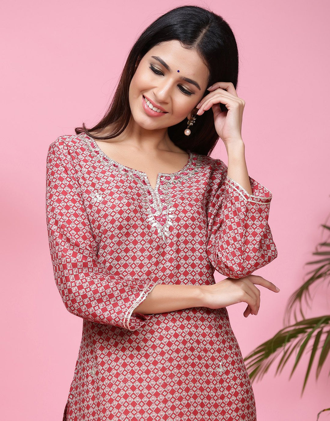 Printed Summer Cotton Kurti