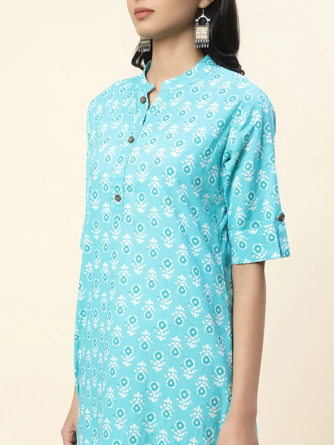 Printed Cotton Kurta