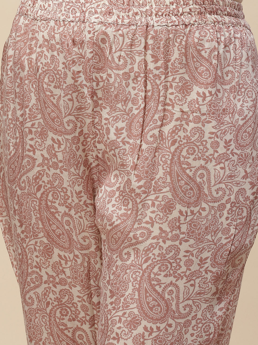 Printed Muslin Kurta With Printed Pants