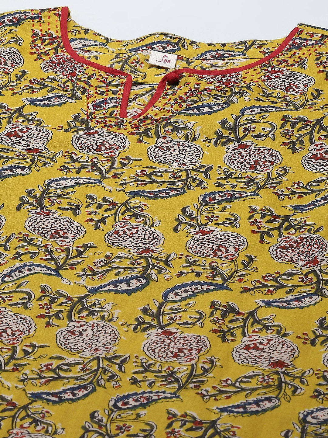 Printed Cotton Short Kurti