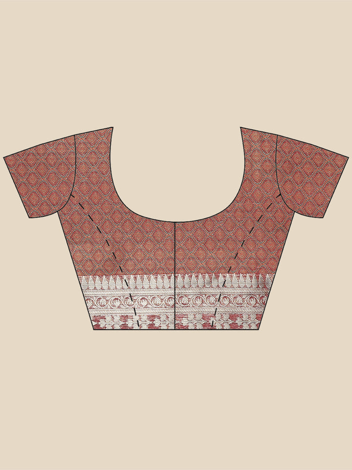 Zari Border Woven Cotton Saree