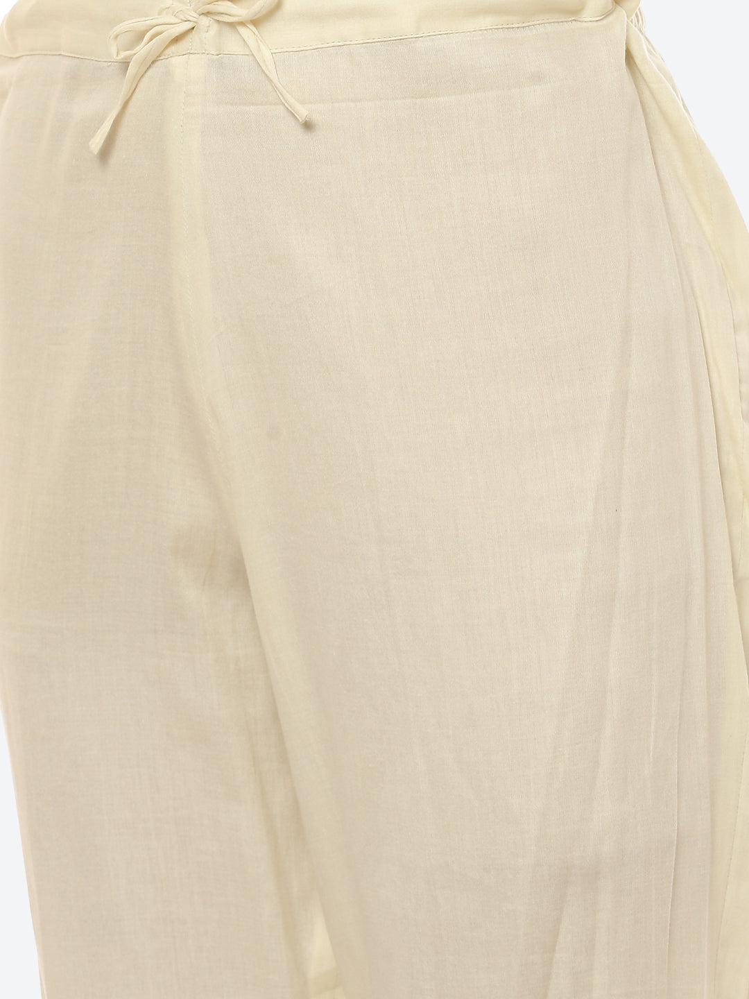 Resham Booti Cotton Kurta With Pant &amp; Dupatta