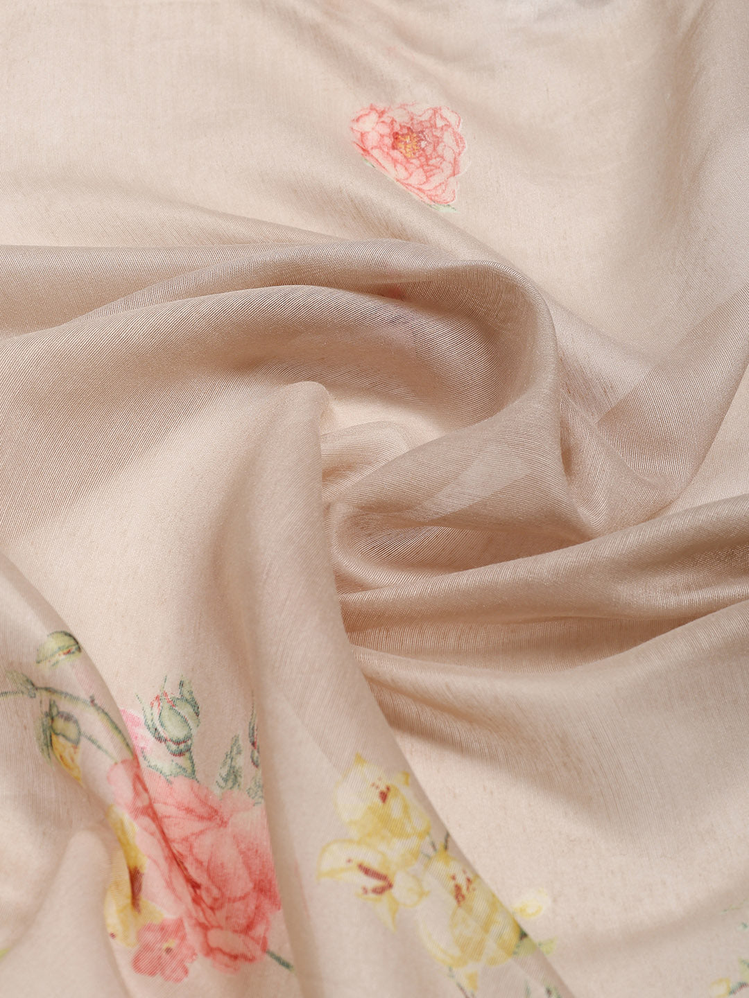 Maheshwari Printed Dola Cotton Saree