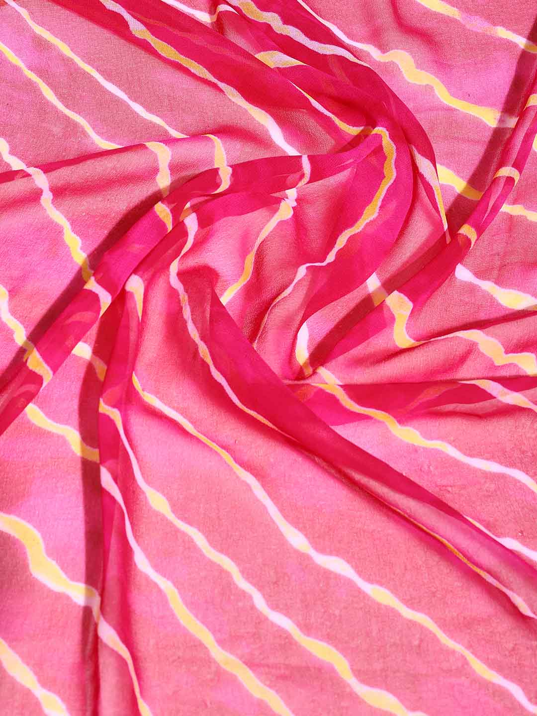 Printed Georgette Saree