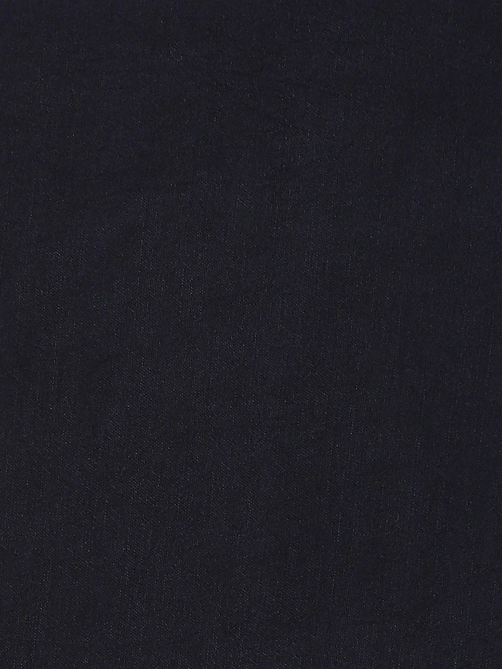 Indigo Printed Chanderi Unstitched Suit Piece With Dupatta