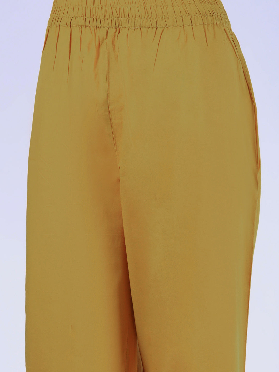 Embroidered Cotton Blend Kurta With Pant &amp; Dupatta