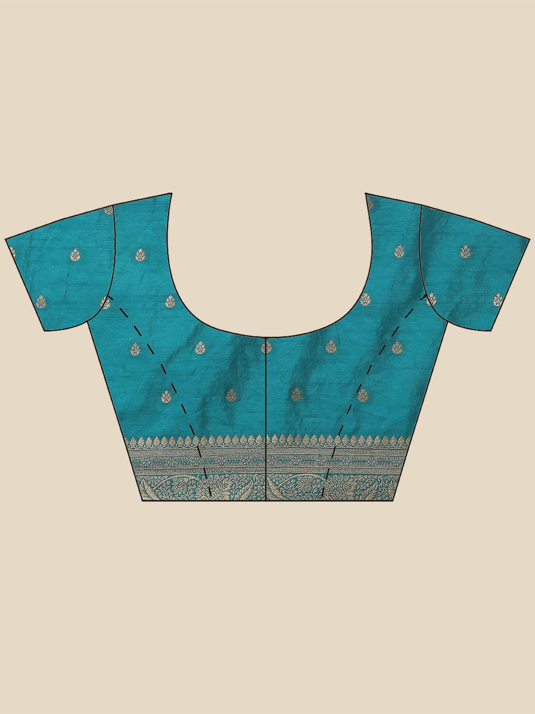 Zari Border Woven Handloom Saree