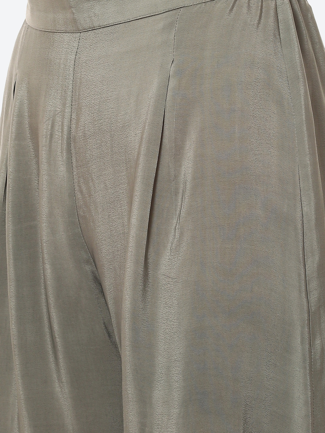 Digital Printed Crepe Kurta With Palazzo &amp; Georgette Dupatta