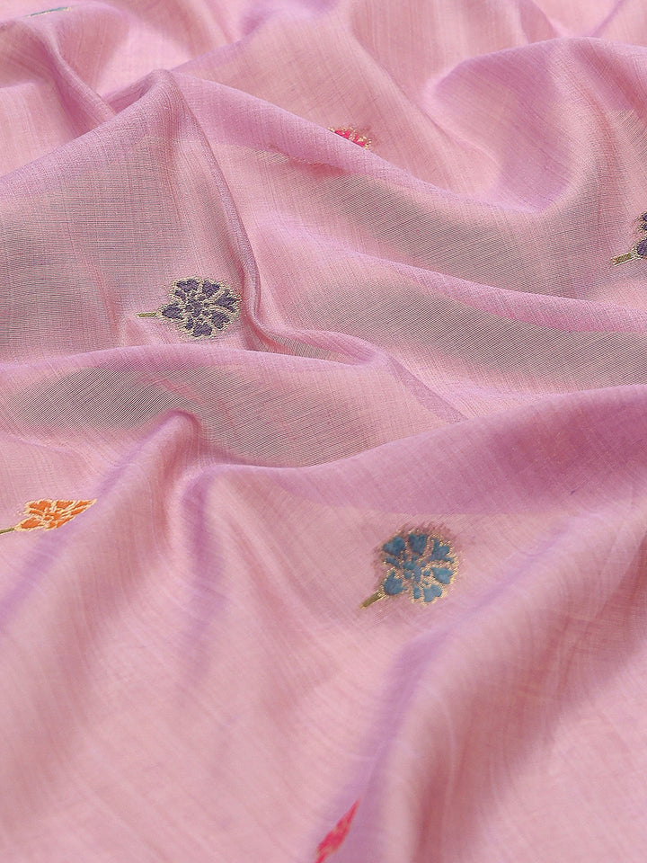 Woven Design Cotton Blend Saree