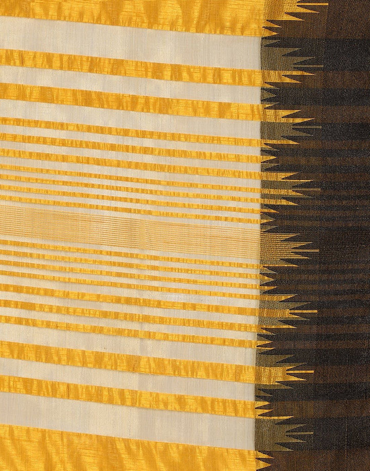 Mustard Art Handloom Saree