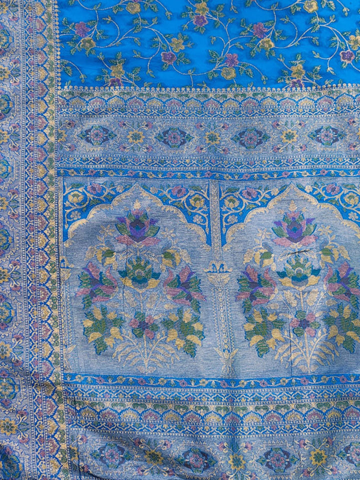 Woven Design Makhmal Silk Saree