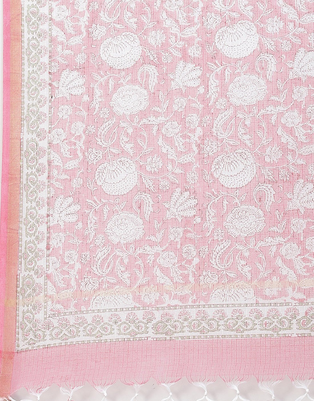Printed Cotton salwar Kameez Stitched Suit With Kota Printed Dupatta