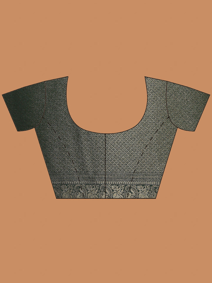 Zari Border Woven Art Silk Saree