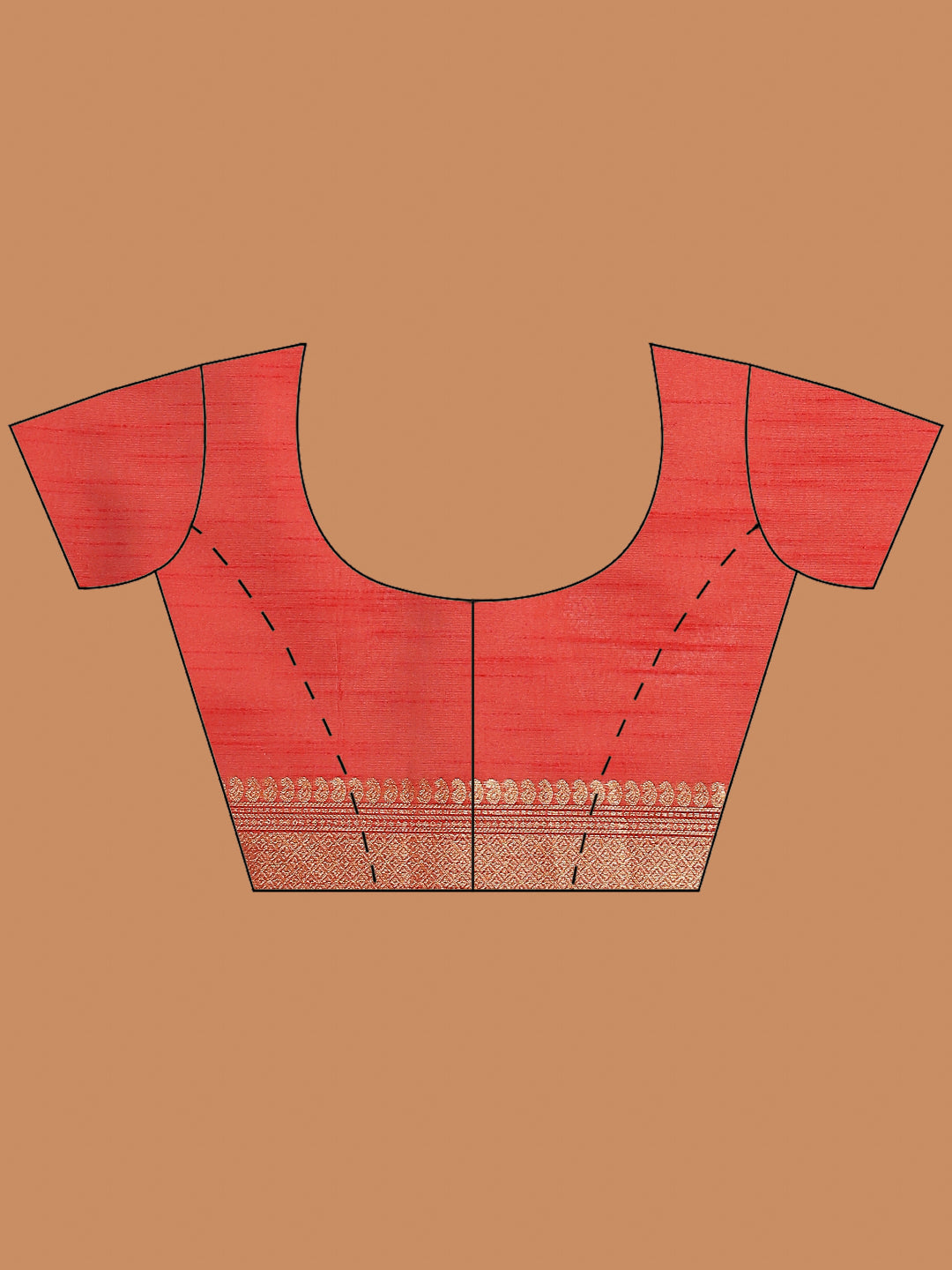 Woven Border Booti Art Silk Saree