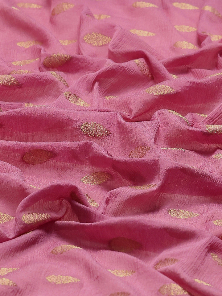 Woven Border Georgette Saree