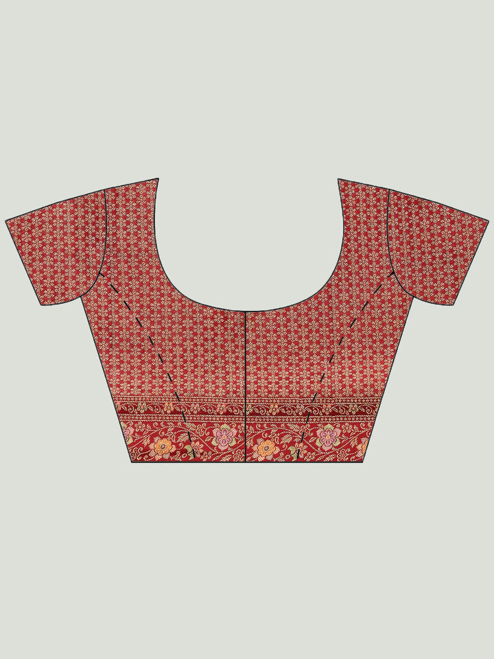 Zari Jaal Georgette Woven Saree