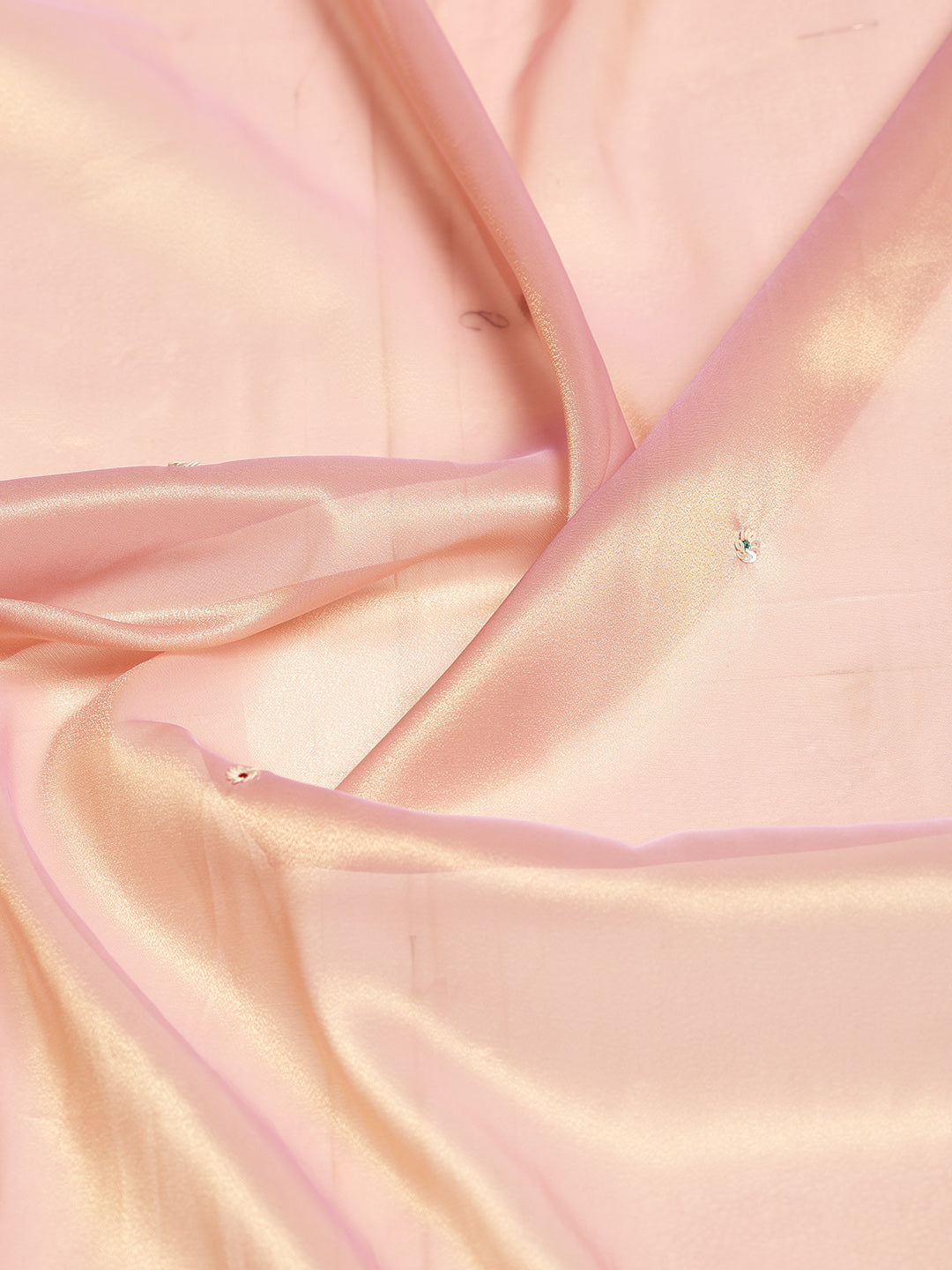Embroidered Tissue Saree