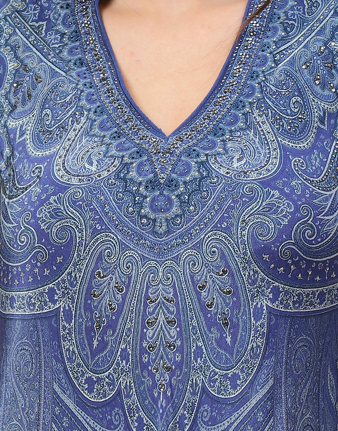 Blue and Pink Dress