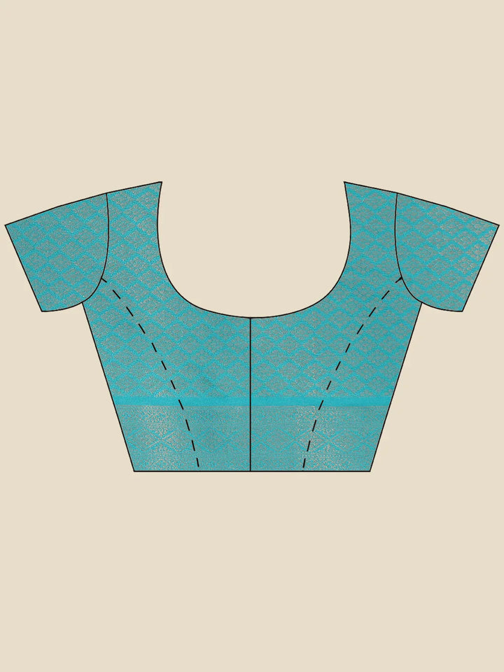 Zari Jaal Handloom Woven Saree