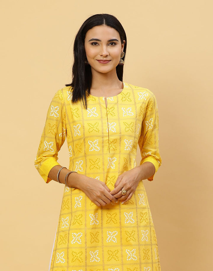 Printed Cotton Kurti