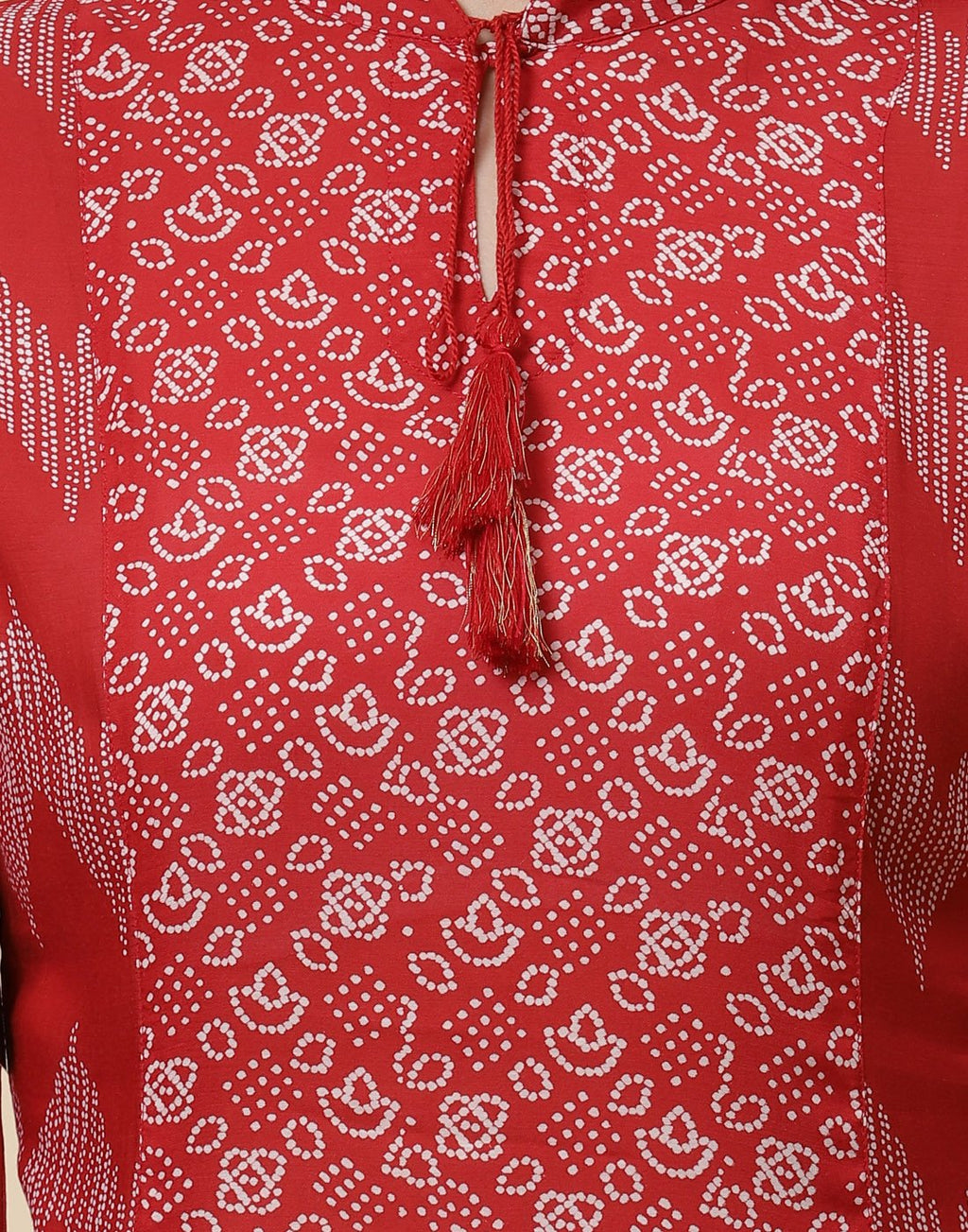 Printed Cotton Kurti With Pant