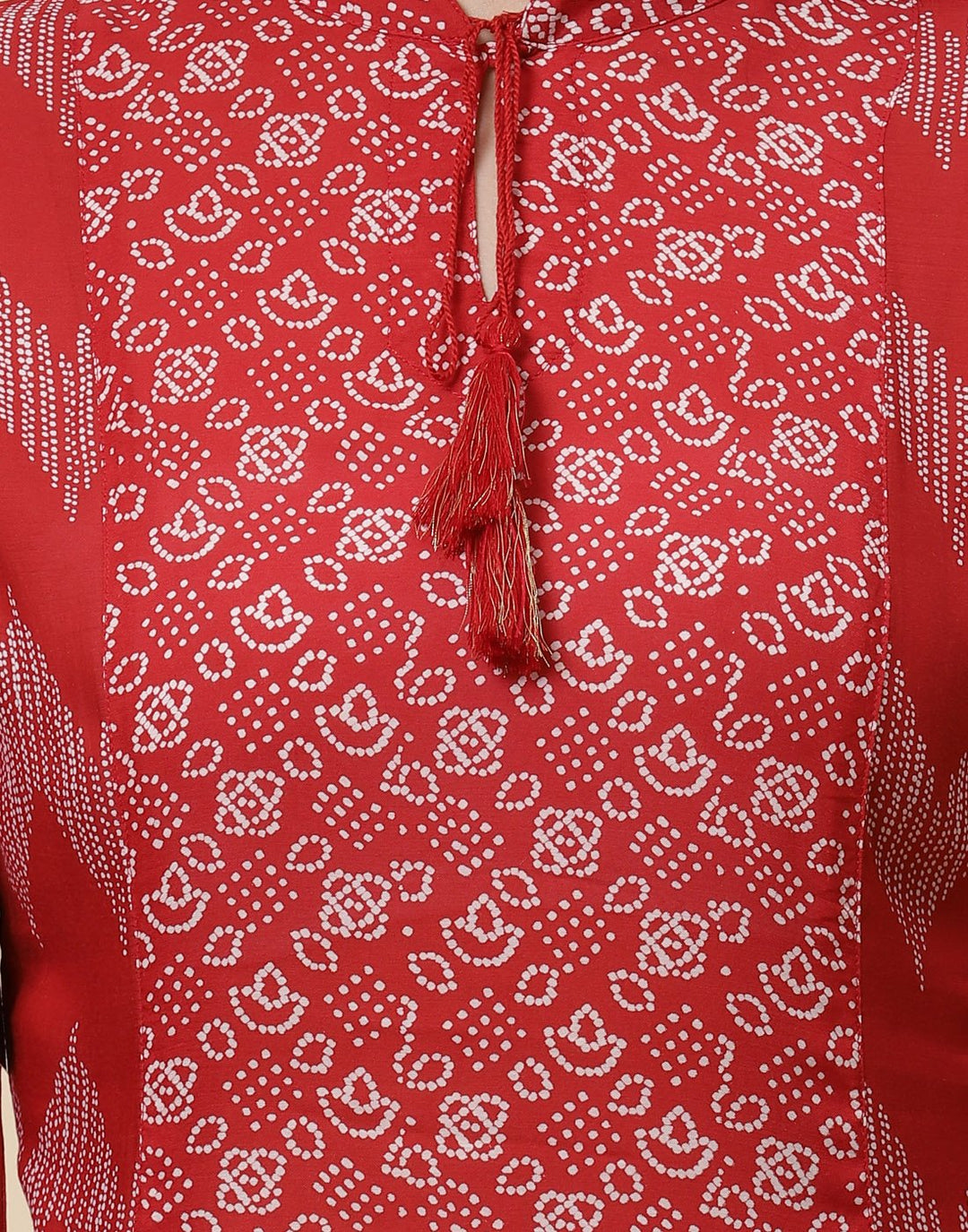 Printed Cotton Kurti With Pant