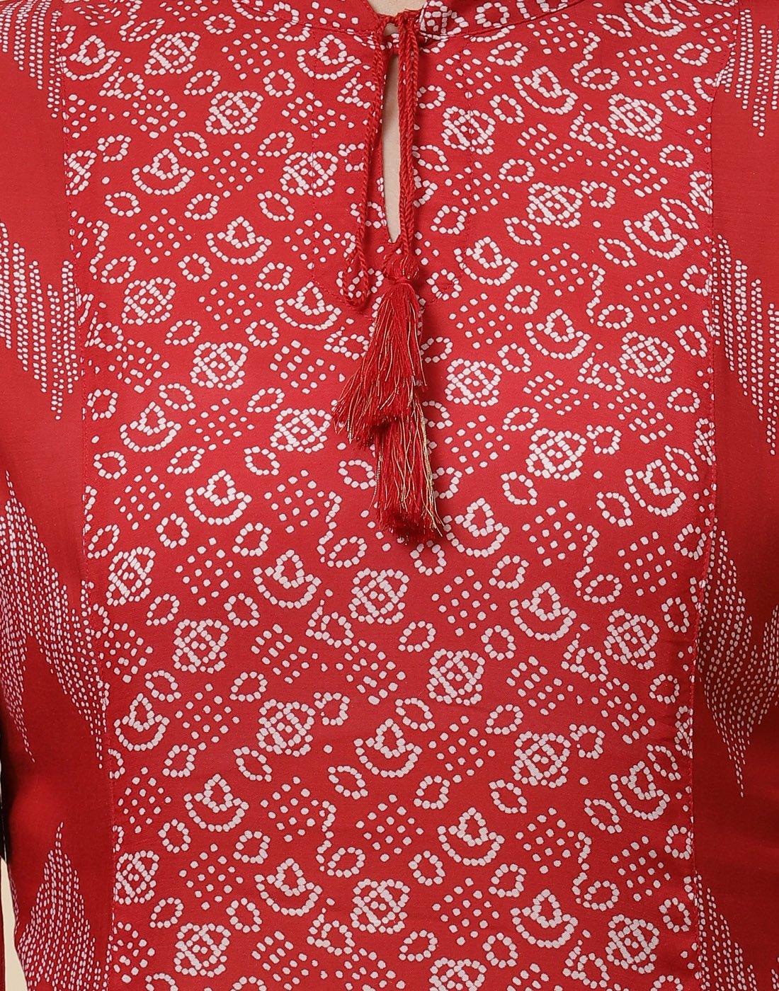 Printed Cotton Kurti With Pant