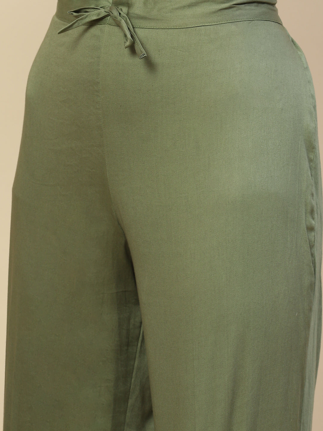 Zari Booti Cotton Kurta With Pants &amp; Dupatta