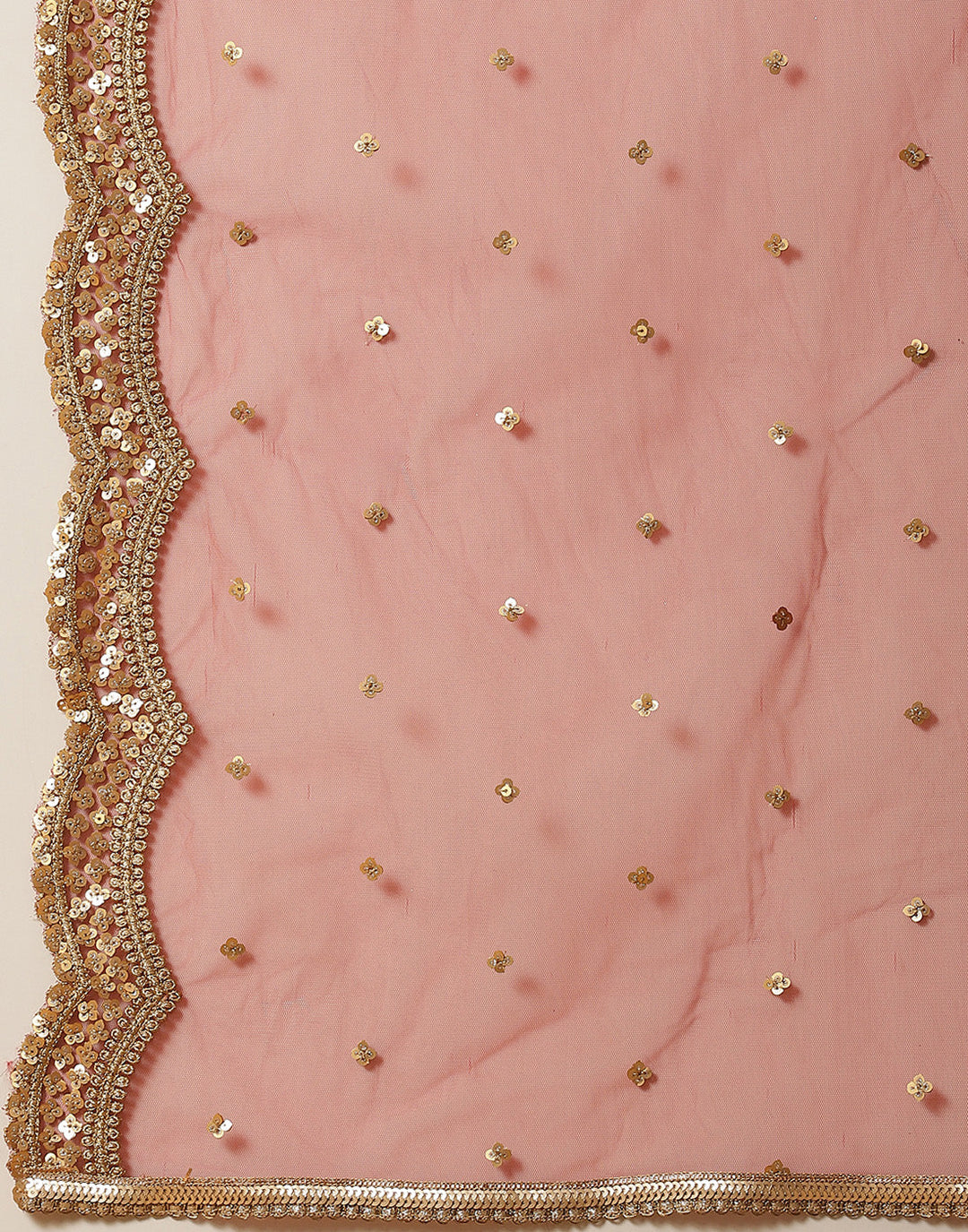 Sequence Georgette Stitched Salwar Kameez With Net Booti Dupatta