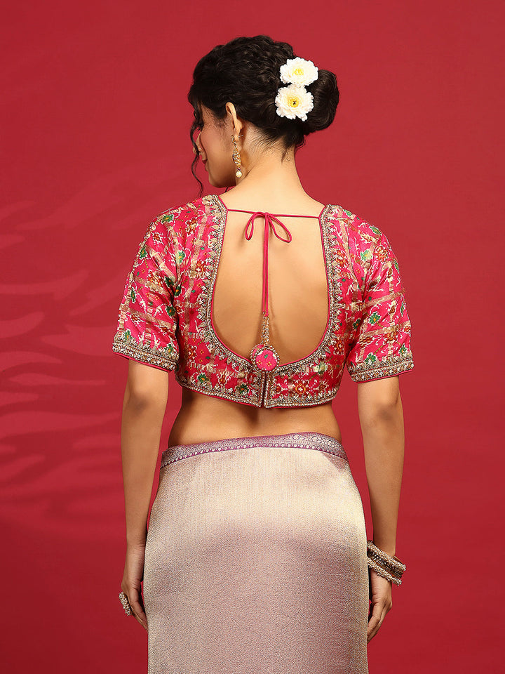 Embroidered Banarasi Saree