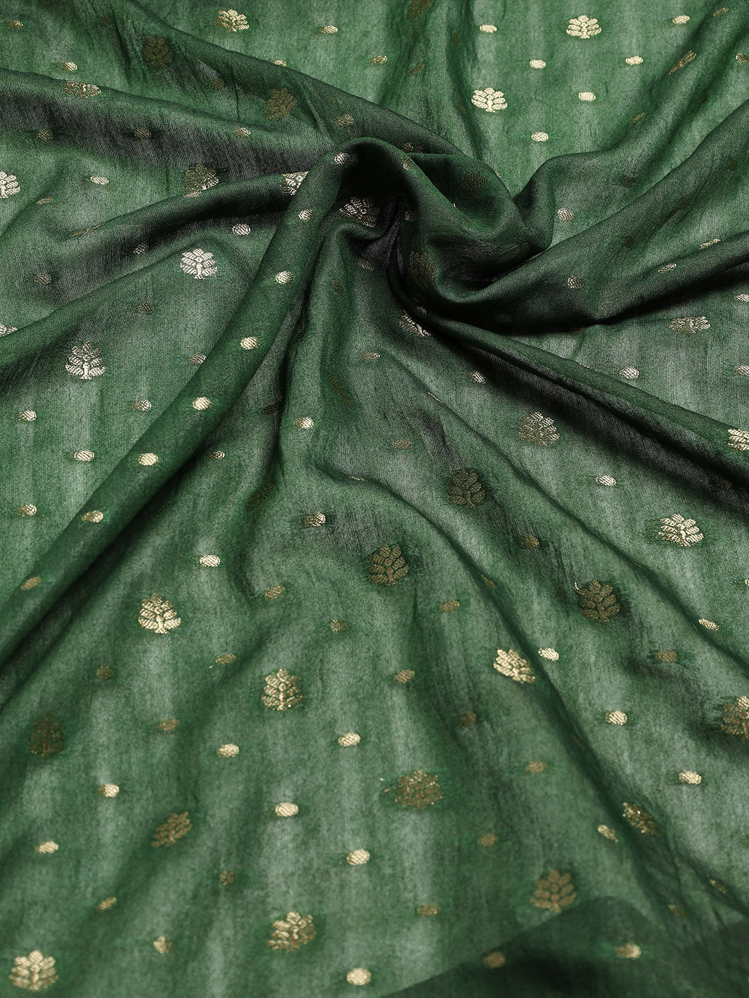 Digital Printed Cotton Blend Woven Saree