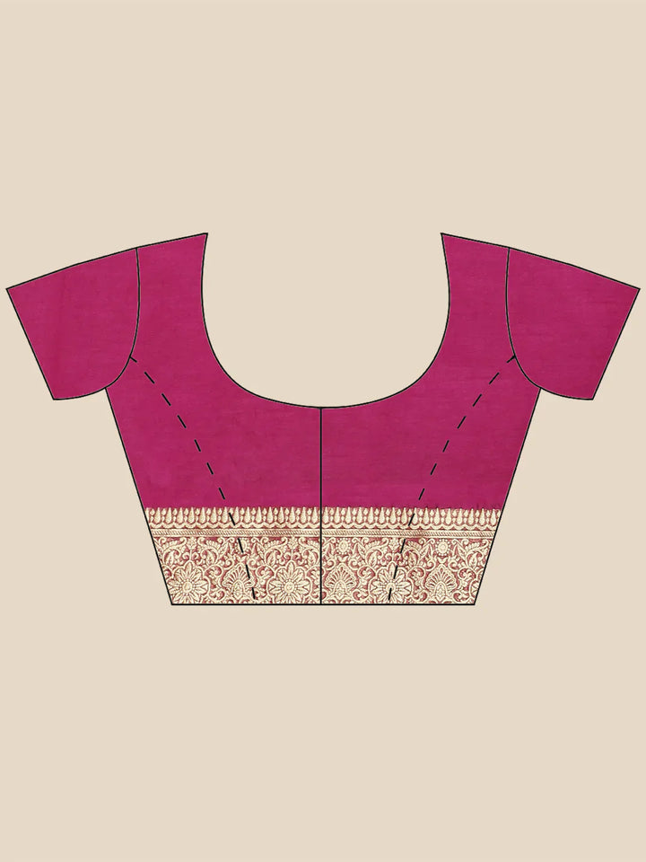 Booti Work Organza Woven Saree