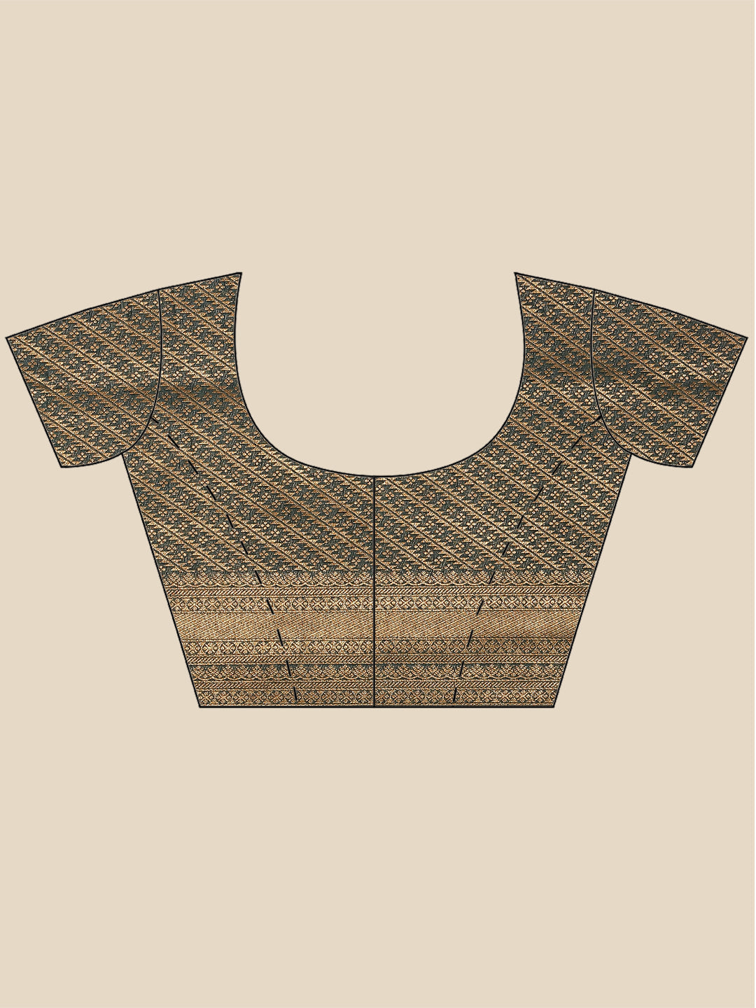 Zari Jaal Woven Handloom Saree