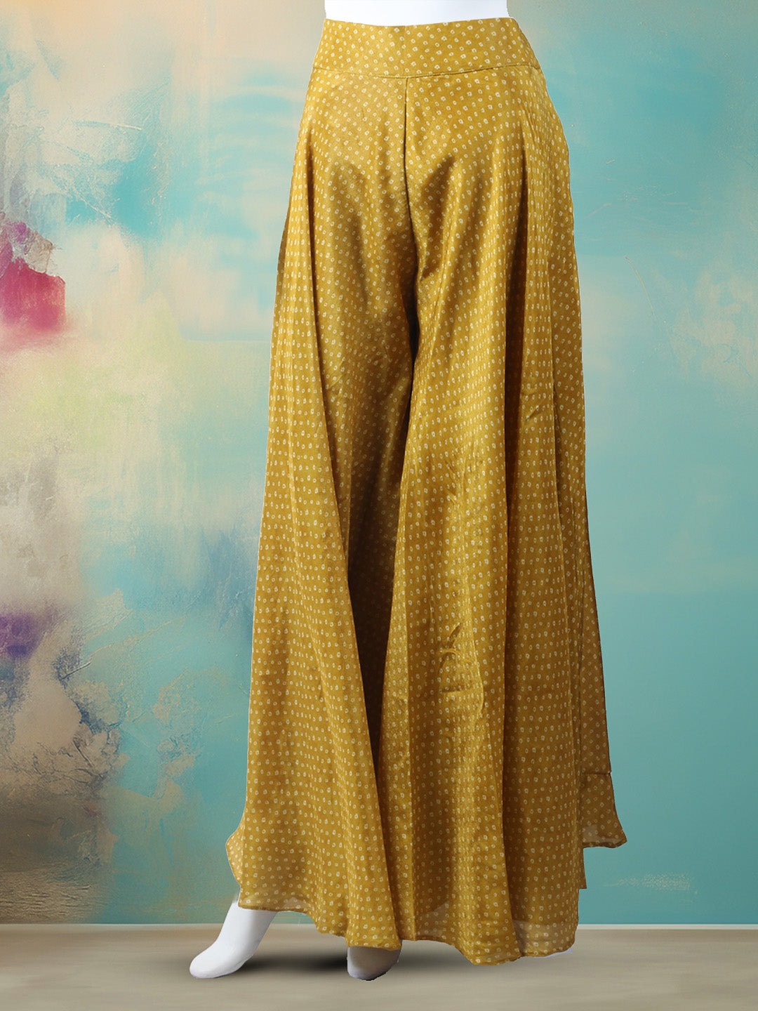 Woven Design Tissue Stitched Kurta With Pant &amp; Dupatta