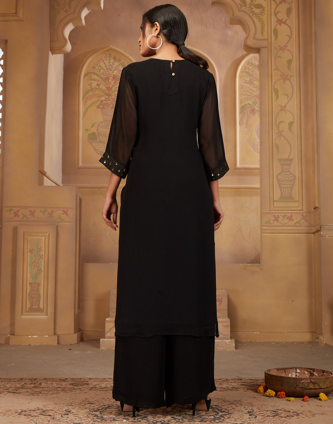 Printed Georgette Kurti