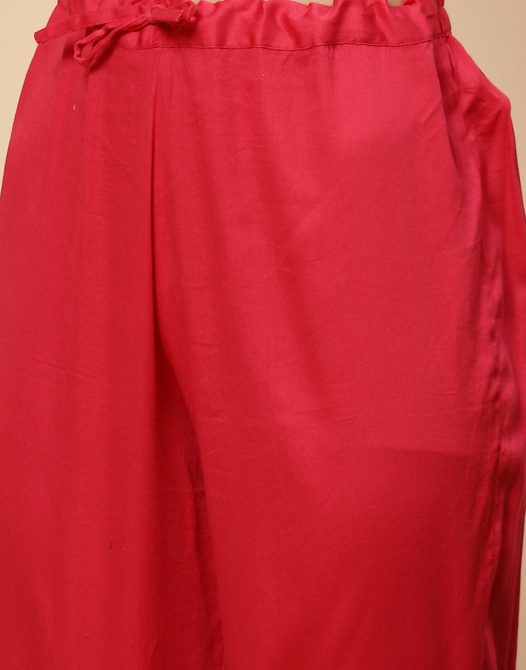 Embroidered Cotton Chanderi Salwar Kameez Stitched Suit With Chanderi Dupatta