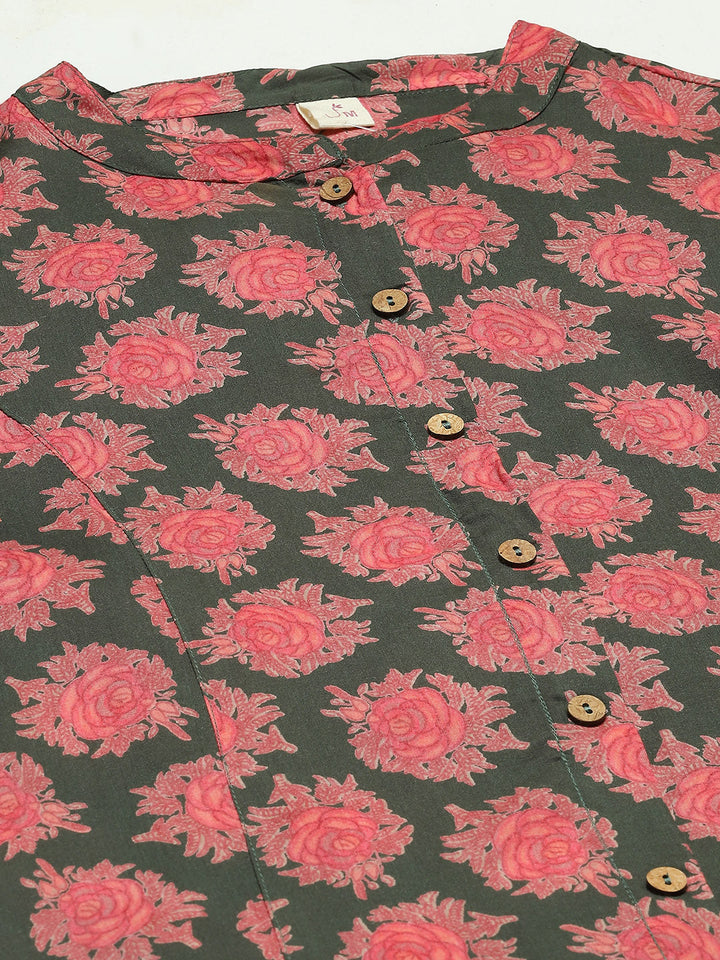 Printed Cotton Kurta