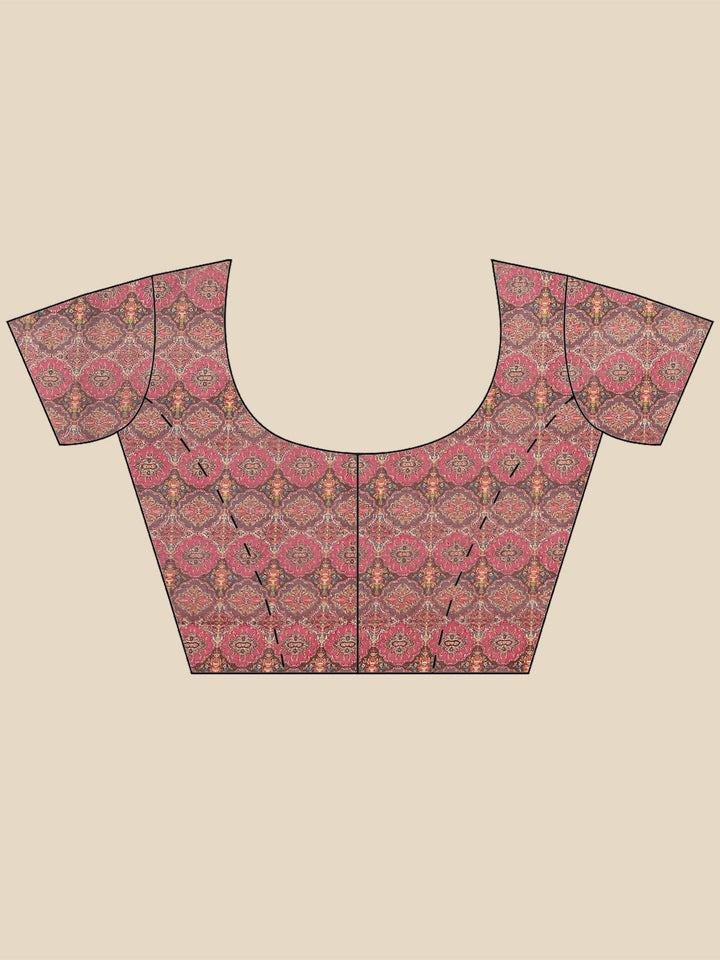 Digital Printed Handloom Saree