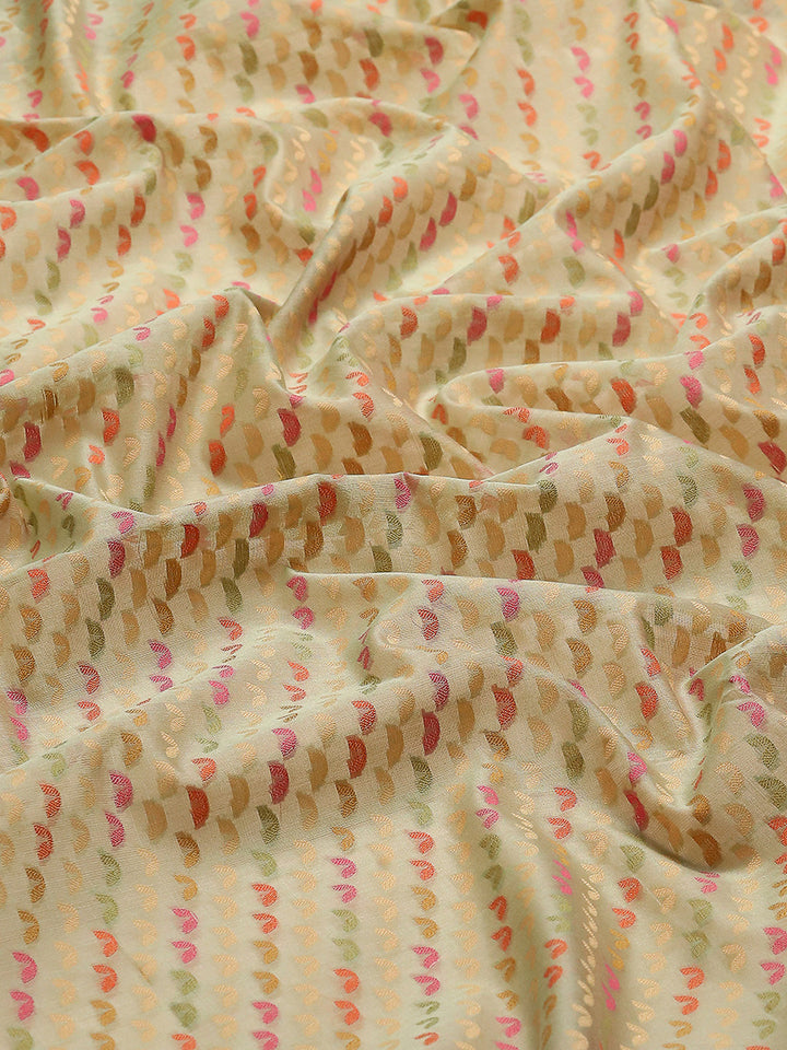 Resham Woven Design Cotton Blend Woven Saree