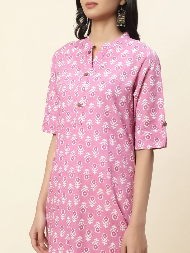 Printed Cotton Kurta