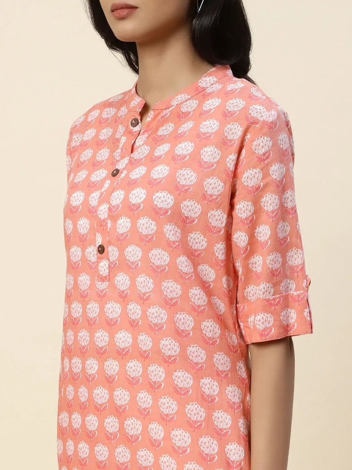 Printed Cotton Kurta