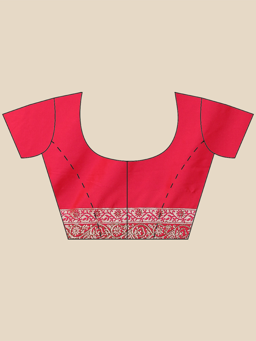 Stone Jaal Woven Banarasi Saree