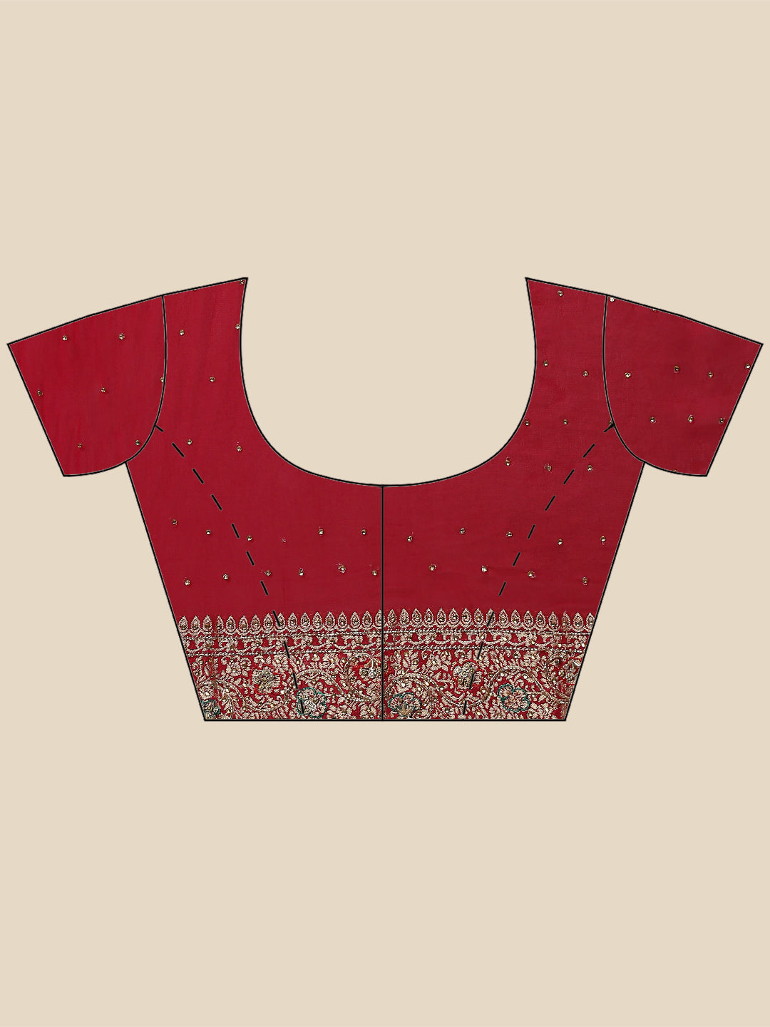 Embroidered Banarsi Saree