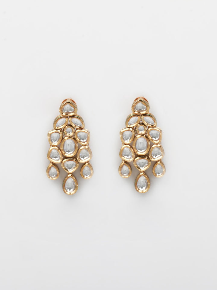 Kundan Necklace Set With Earrings