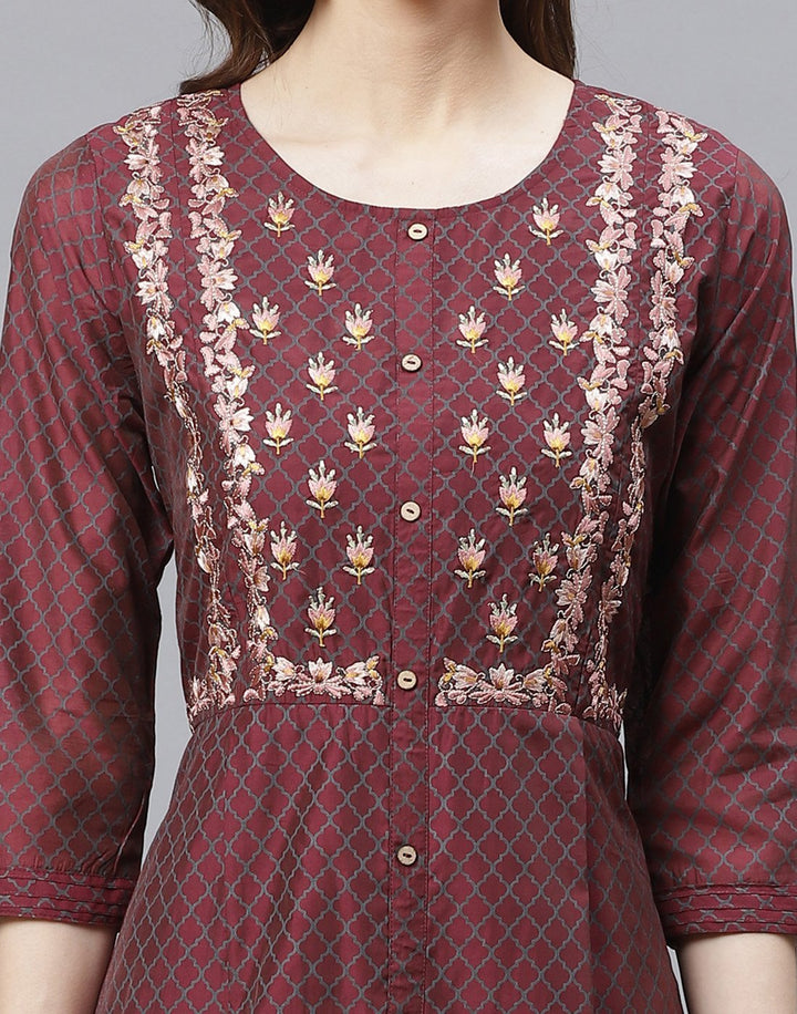 Cotton Kurti Pant Set