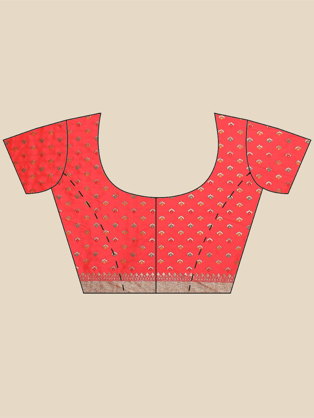 Zari Booti Woven Art Silk Banarsi Saree