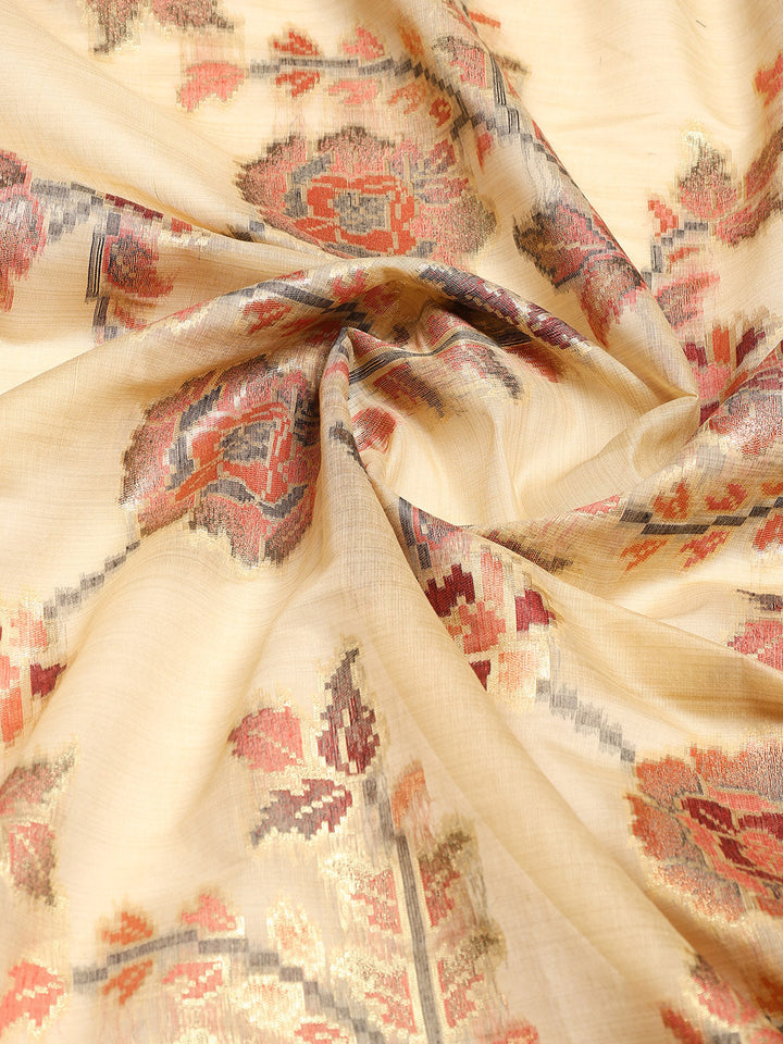 Zari Jaal Art Silk Woven Saree
