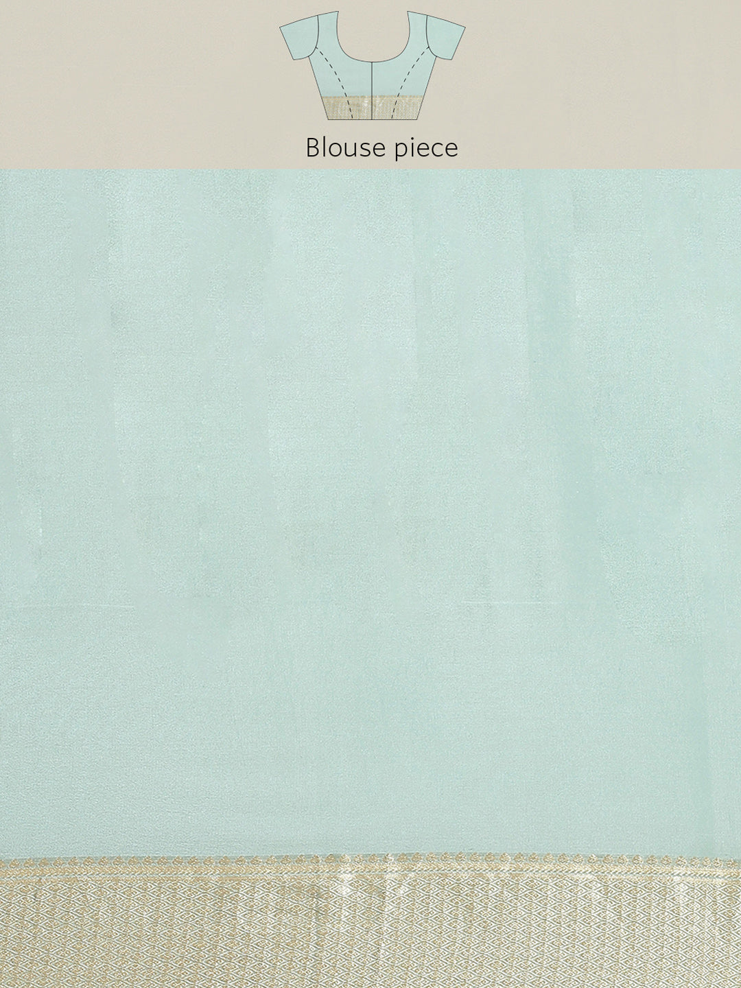 Brocade Zari Jaal Crepe Plain Saree
