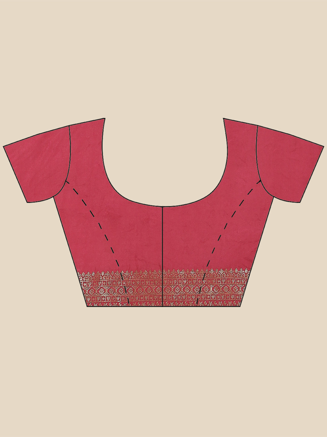 Zari Border Woven Handloom Saree