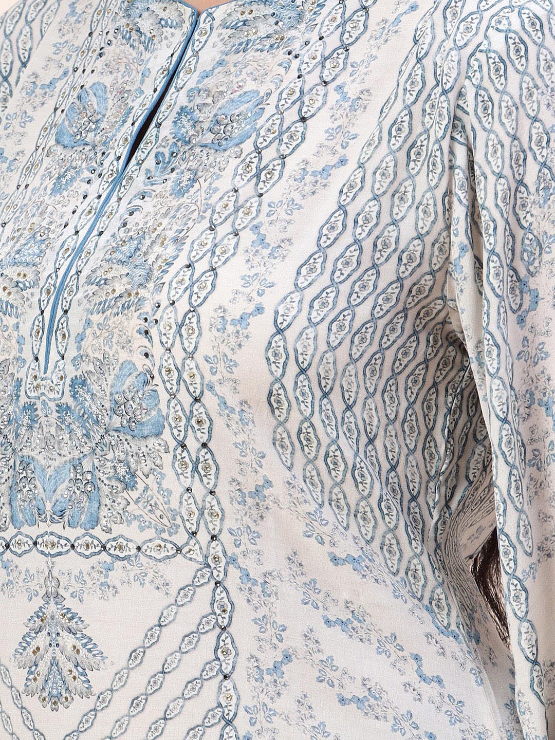 Digital Printed Crepe Kurta